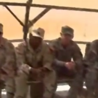 With Fellow Service members Filming Soldiers Never rest in 2006(2)