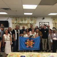 With United Confederation of Taino people in New York
