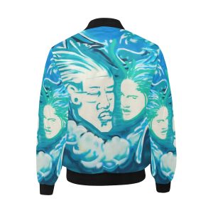 Wet Dreams Winter Bomber Blk Trim - Image 2