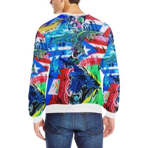 Ripples & Reflections Sweatshirt White Trim - Image 2