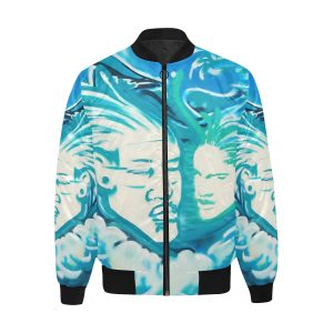 Wet Dreams Winter Bomber Blk Trim