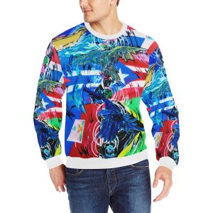 Ripples & Reflections Sweatshirt White Trim